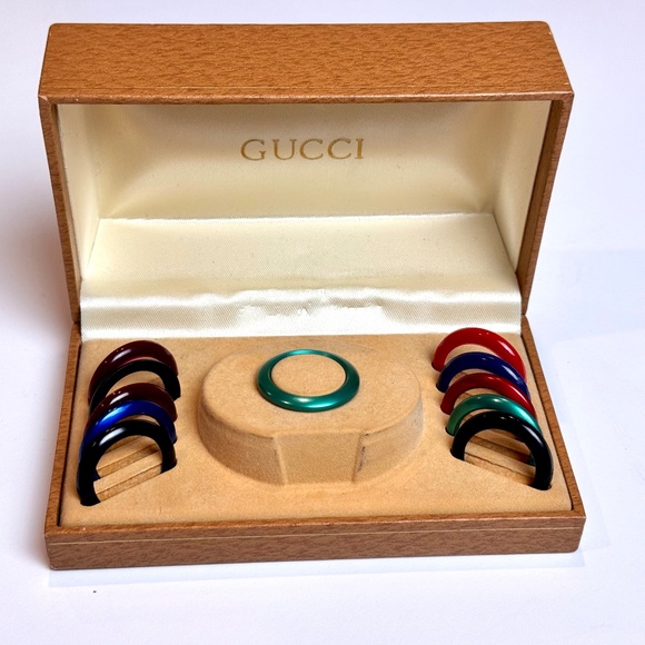 Gucci Bezel Set with Original Box, No Watch - Picture 1 of 7